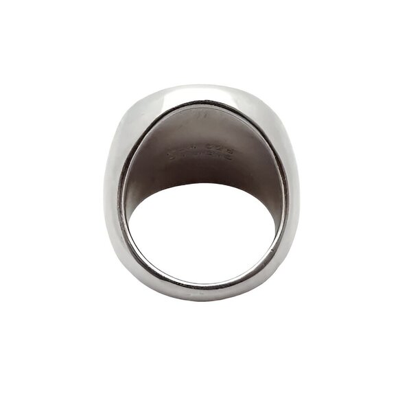 Vintage Sterling Silver Robert Lee Morris RLM Studio Swirl Maze Ring Size 6.25 - Picture 9 of 10